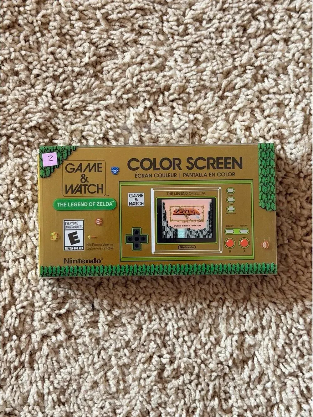 Game & Watch: Legend Of Zelda (New)